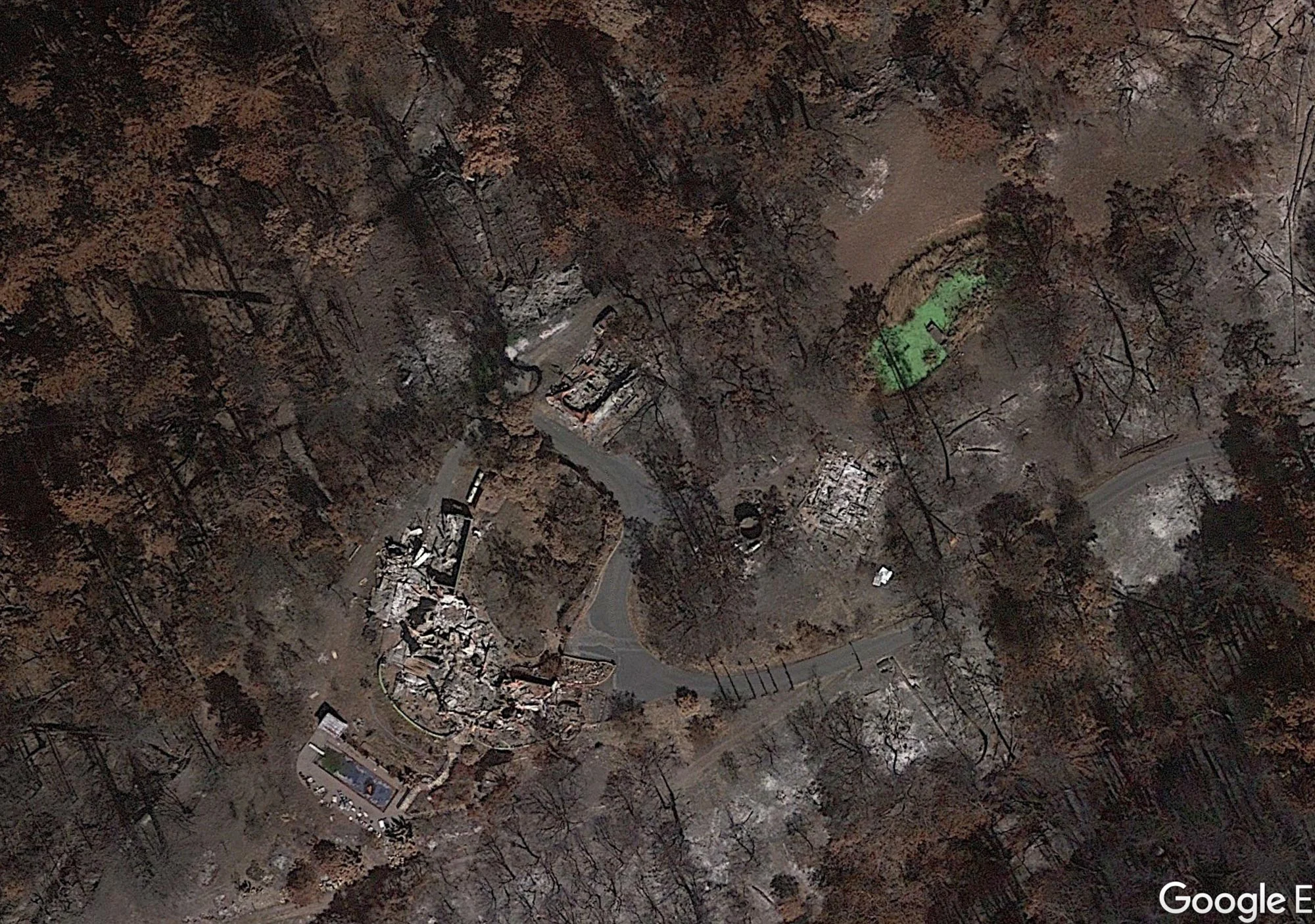 Swanton Road in 2020